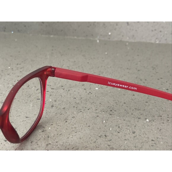 IcuEyewear Screen Vision Blue Light Reading Glasses Red Frame 7675030XT - Picture 5 of 10